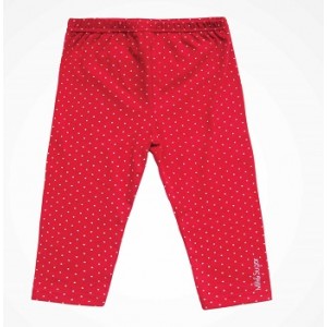 Milk & Sugar - Red Polka Dot Leggings